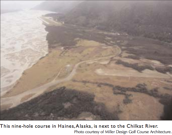 Wetland becomes a golf course